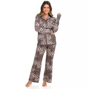 Jorge Perez Animal Print Pajama Set Size‎ 2X